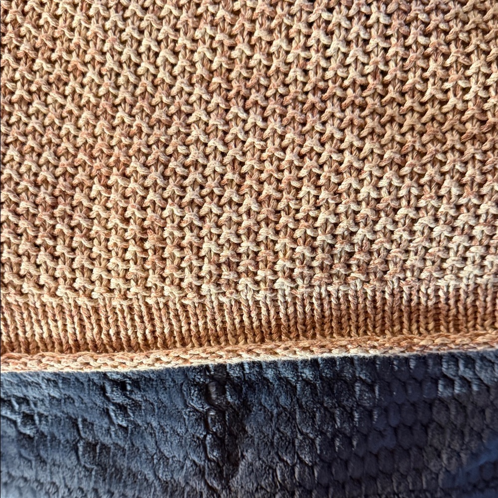 Free People Slouchy Scoop-Neck Sweater in Tan - Picture 8 of 14